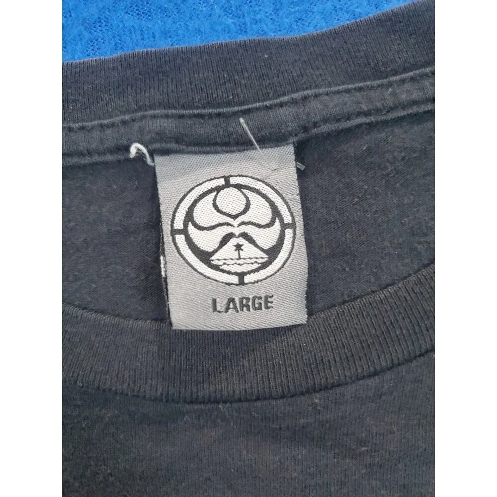 Vintage Hawaiian Island Creations Black T-Shirt Men's Size Large - Picture 3 of 13